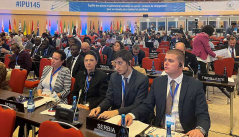 14 October 2022 The National Assembly delegation at the 145th IPU Assembly